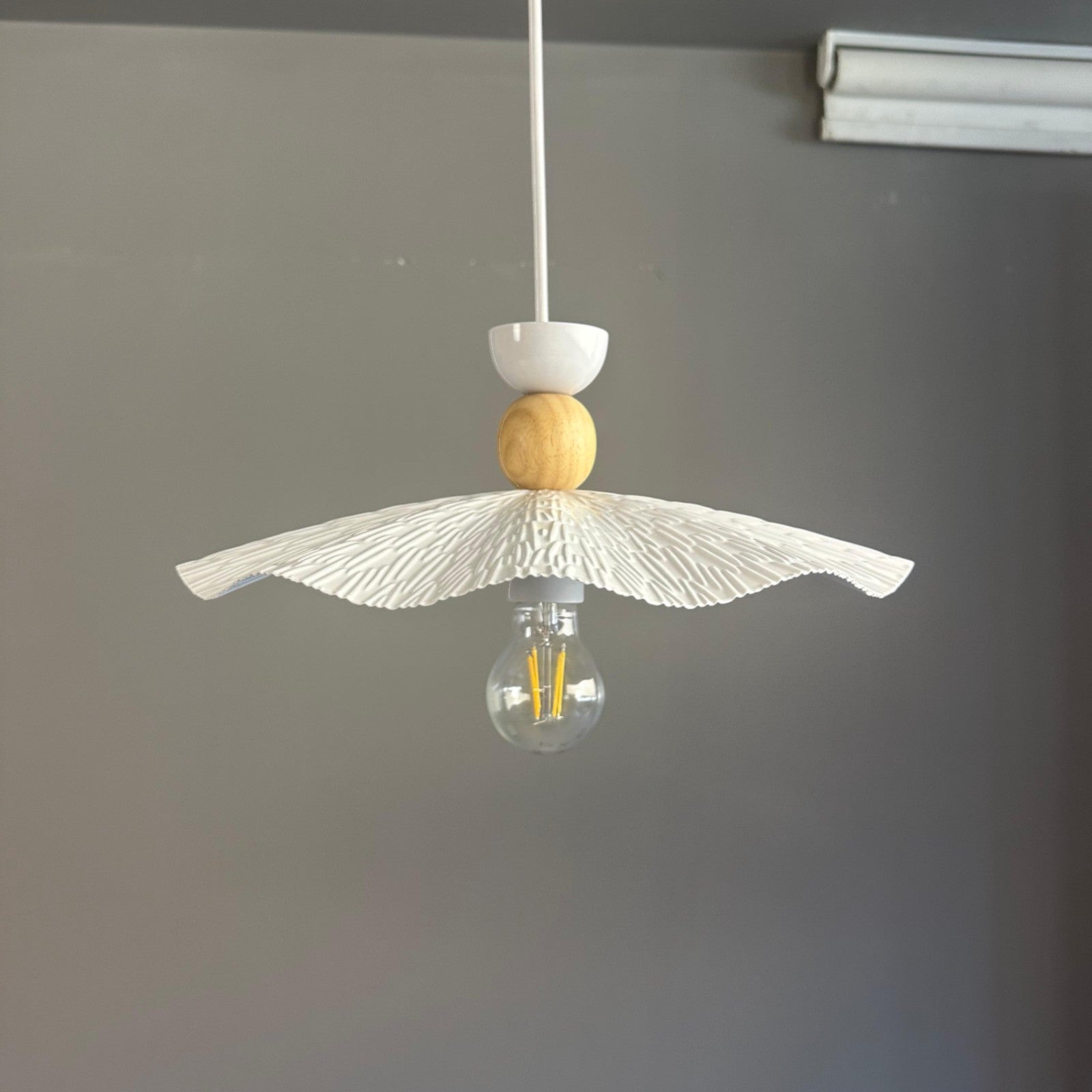 Pendelleuchte Teyra Metall Ø34cm, Modern Hängelampe